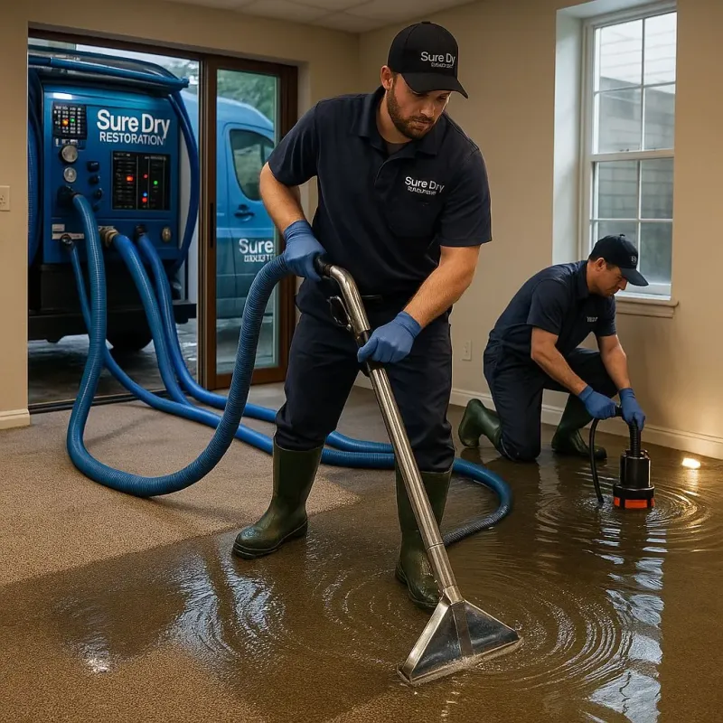 Water Extraction and Removal process in Newton, MS